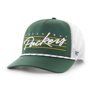 Green Bay Packers 47 Brand Downburst Mesh Adjustable Hat One Size Green