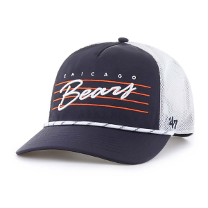 Chicago Bears 47 Brand Downburst Mesh Adjustable Hat One Size Navy