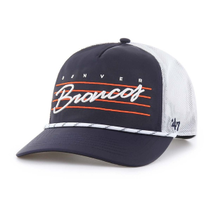 Denver Broncos 47 Brand Downburst Mesh Adjustable Hat One Size Navy