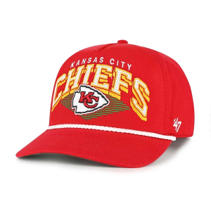 Kansas City Chiefs 47 Brand Pomona Rope Adjustable Hat One Size Red