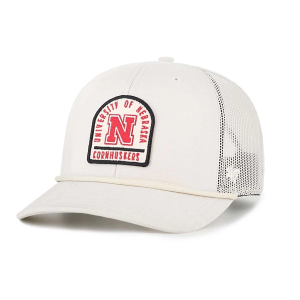 Nebraska Cornhuskers 47 Brand Gravestone Adjustable Hat One Size Natural