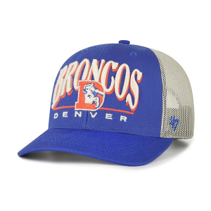 Denver Broncos 47 Brand Arid Trucker Adjustable Hat One Size Royal