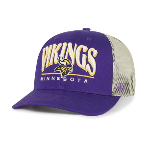 Minnesota Vikings 47 Brand Arid Adjustable Hat One Size Purple
