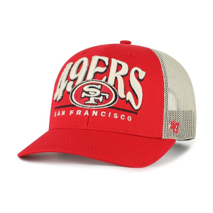 San Francisco 49ers 47 Brand Arid Adjustable Hat One Size Red