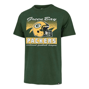 Green Bay Packers 47 Brand Waver T-Shirt 2XLarge Green