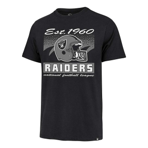 Las Vegas Raiders 47 Brand Waver T-Shirt XLarge Black