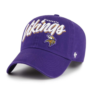 Women's Minnesota Vikings 47 Brand Ariana Adjustable Hat One Size Purple
