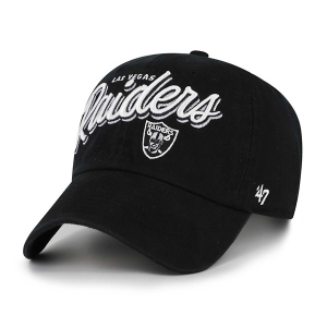 Women's Las Vegas Raiders 47 Brand Ariana Adjustable Hat One Size Black