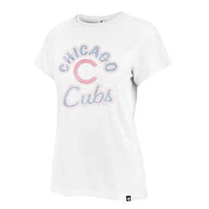 Women's Chicago Cubs Frankie Daydream T-Shirt Large White