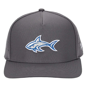 Men's Waggle Golf Bite Golf Snapback Hat One Size Gray