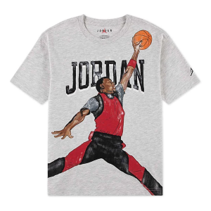 Kids' Jordan Sketch T-Shirt Large Grey Heather