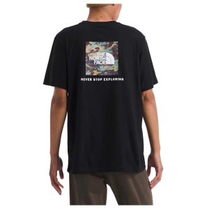 Men's The North Face Evolution Box Camo Fill T-Shirt Large Black