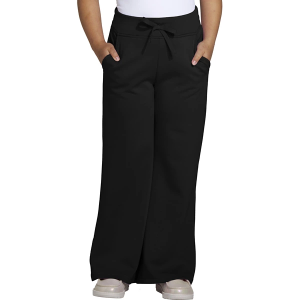 Girls' Fornia Dreamknit Open Hem Pants Large Black