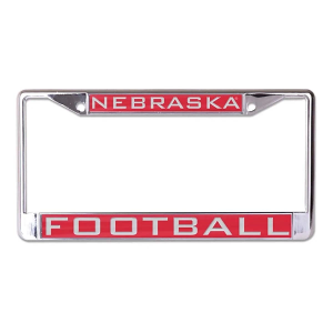 Wincraft Nebraska Cornhuskers Football License Plate Frame