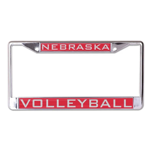 Wincraft Nebraska Cornhuskers Volleyball License Plate Frame
