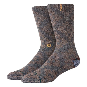 Adult Stance Adult Stance Butter Blend Medium Cushion Medium Cushion Crew Socks Crew Socks Large Dark Brown