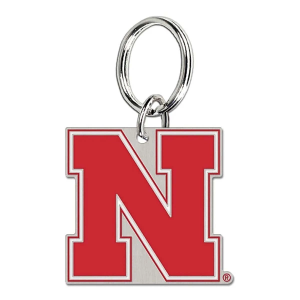 Wincraft Nebraska Cornhuskers Cloisonne Key Ring