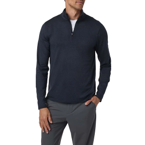 Men's Vuori Ponto Long Sleeve 1/2 Zip 2XLarge Ink Heather