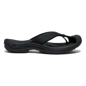 Men's KEEN Waimea Flip Flop Sandals 7 Black/Black