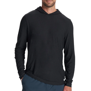 Men's Vuori Strato Tech Long Sleeve Shirt Small Black Heather