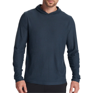Men's Vuori Strato Tech Long Sleeve Shirt Small Navy Heather