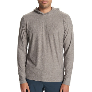 Men's Vuori Strato Tech Long Sleeve Shirt Medium Heather Grey