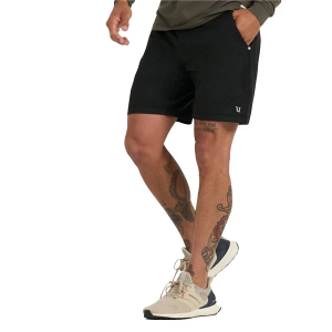 Men's Vuori Ponto Performance 7" Shorts 2XLarge Black Heather