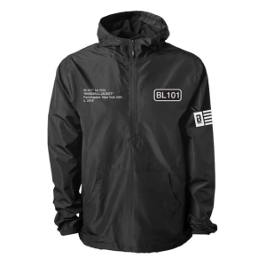 Boys' Baseball Lifestyle Ghost Windbreaker Youth Large Black