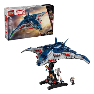 LEGO Marvel Avengers Age of Ultron Quinjet 76325 Building Set