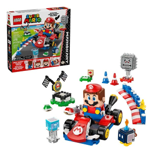 LEGO Super Mario - Mario Kart Interactive LEGO Mario & Standard Kart 72043 Building Set
