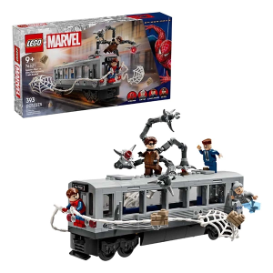 LEGO Marvel Spider-Man vs. Doc Ock Subway Train Scene 76321 Building Set