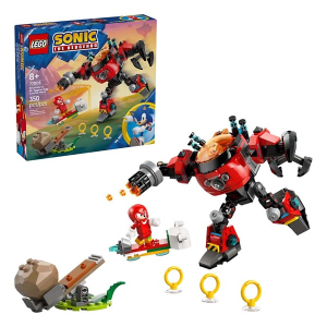 LEGO Sonic The Hedgehog Knuckles vs. Dr. Eggman Egg Crusher Mech 77005 Building Set