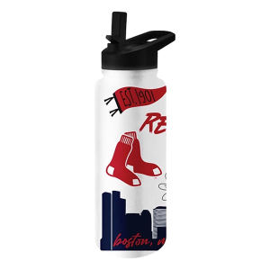 Logo Brands Boston Red Sox 34oz. Native Quencher Bottle