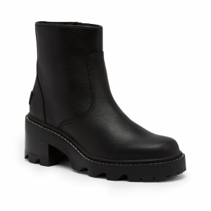 Women's SOREL Joan Now(TM) Zip Bootie Shoes Regular 6.5 Black, Black