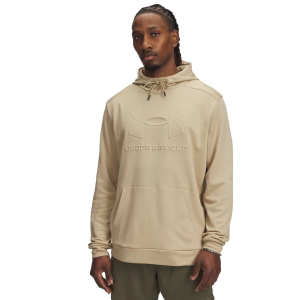 Men's Under Armour Armour Fleece Graphic Hoodie Large Field Khaki/Field Khaki