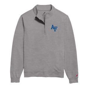 Air Force Falcons League Collegiate All Day 1/4 Zip Medium Light Grey