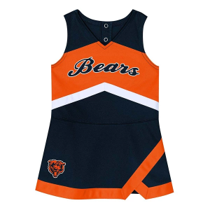Genuine Stuff Kids' Chicago Bears Cheer Spirit Dress Set