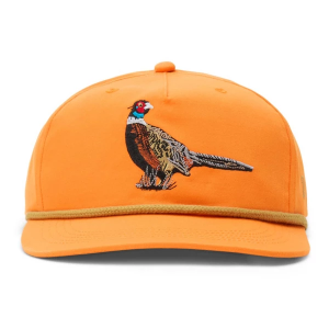 Men's Duck Camp Pheasant Snapback Hat One Size Blaze
