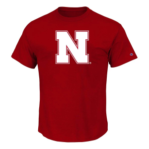 Nebraska Cornhuskers Eternal Fortune Fashion Logo T-Shirt 4XLarge Red