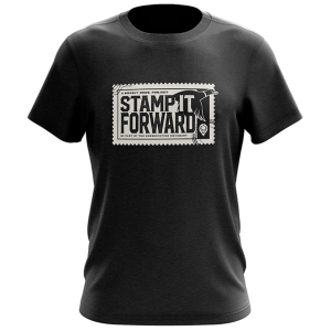 Men's Public Land Tees Stamp It Forward T-Shirt XLarge Charcoal