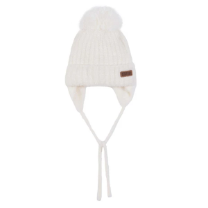 Girls' Nano Noruk Elsa Winter Knit Beanie 2/4 4 Ivory