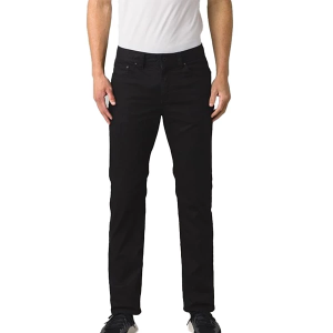 Men's prAna Bridger Slim Fit Straight Jeans Black Out 42 34