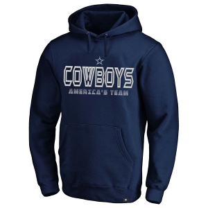 Dallas Cowboys Eternal Fortune Fashion Headline Big & Tall Hoodie 4XLarge Navy