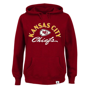 Women's Kansas City Chiefs Eternal Fortune Fashion Whirl Big & Tall Hoodie 1XE Red