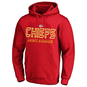 Kansas City Chiefs Eternal Fortune Fashion Headline Big & Tall Hoodie 4XLarge Red