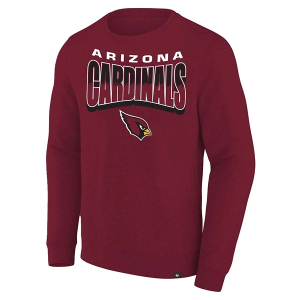 Arizona Cardinals Eternal Fortune Fashion Headline Big & Tall Crewneck 2XLarge Red