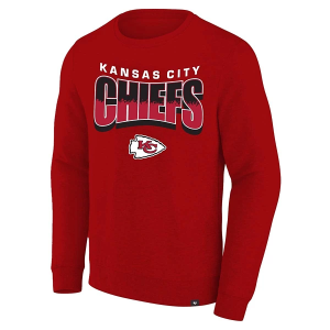 Kansas City Chiefs Eternal Fortune Fashion Headline Big & Tall Crewneck 2XLarge Red