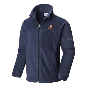 Columbia Kids' Virginia Cavaliers Steens Mountain Full-Zip Fleece Jacket