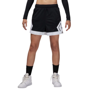 Women's Nike Jordan Sport Shorts Large Black/White/White/Black