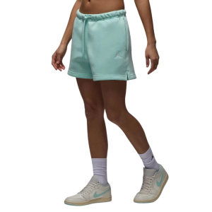 Women's Nike Brooklyn Fleece Lounge Shorts Medium Igloo/White